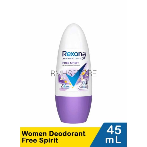 Jual Rexona Deodorant Roll On Ungu 45ml Shopee Indonesia