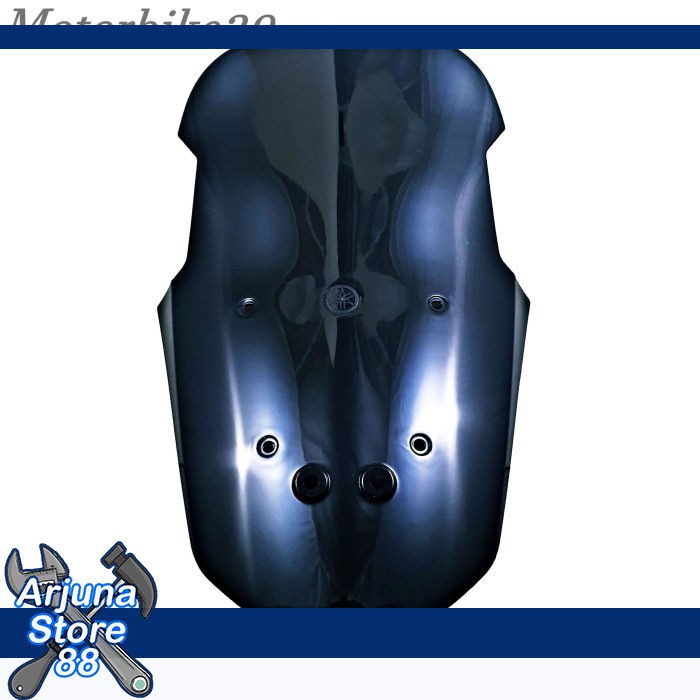 Windshield Visor Yamaha NMAX Model Panjang Hitam Variasi