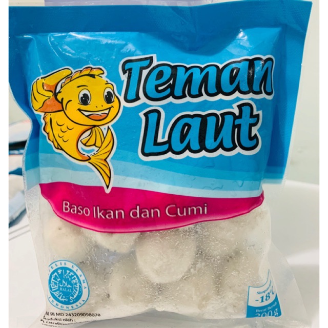 

Teman laut baso ikan dan cumi 200gr