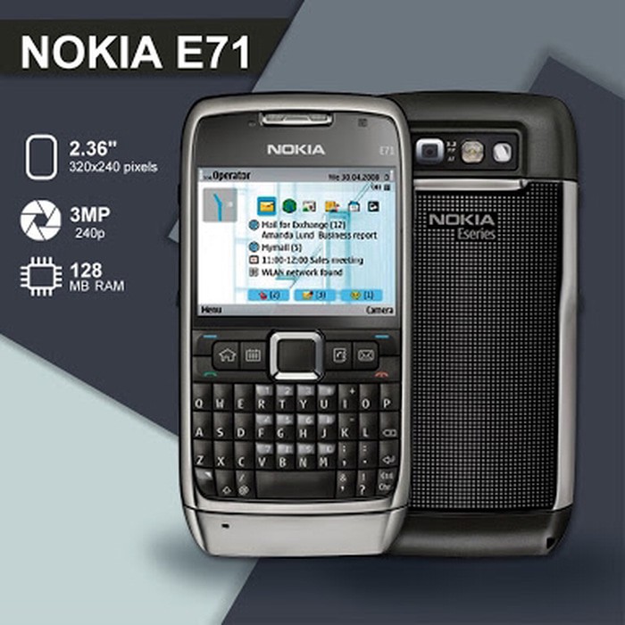 Nokia E71 Gsm Original Garansi 1 Bulan Promo Shopee Indonesia