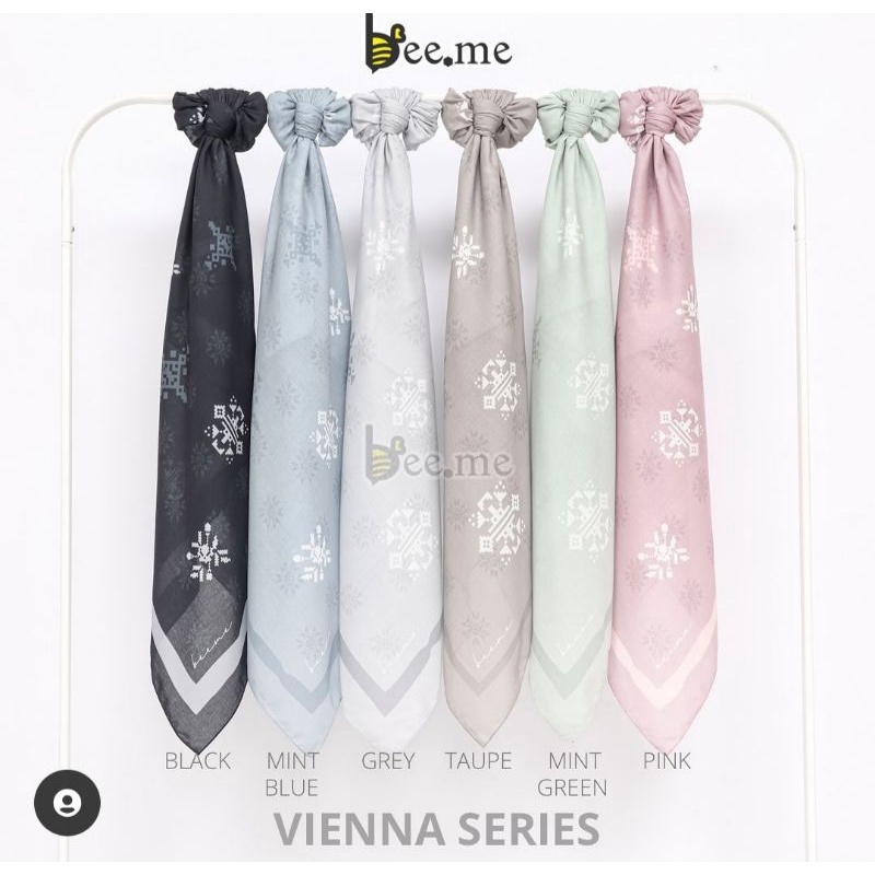 BEE.ME NEW VIENNA SERIES | KERUDUNG VOAL SEGI EMPAT HIJAB