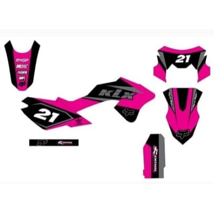 Decal KLX 150SL OLD