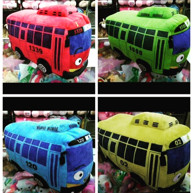 (4pcs) Paket lengkap Boneka Tayo (1 paket dapat 4 pcs)