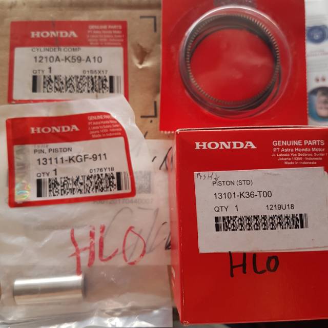 Cilynder blok seher komplit ring seher vario 150 / pcx 150 original