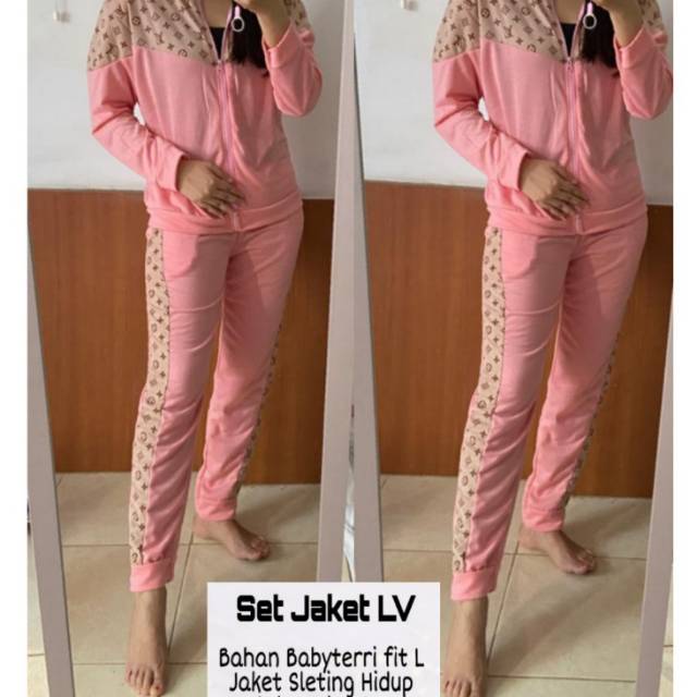 Set jaket lv