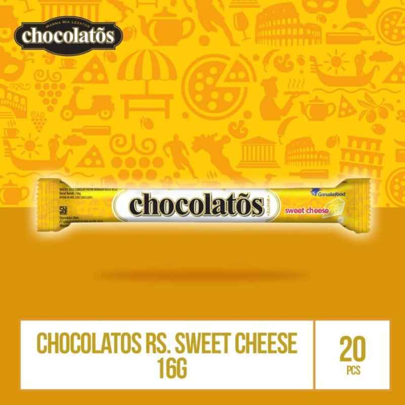 Chocolatos Keju Long Sweet Cheese 1 box isi 20