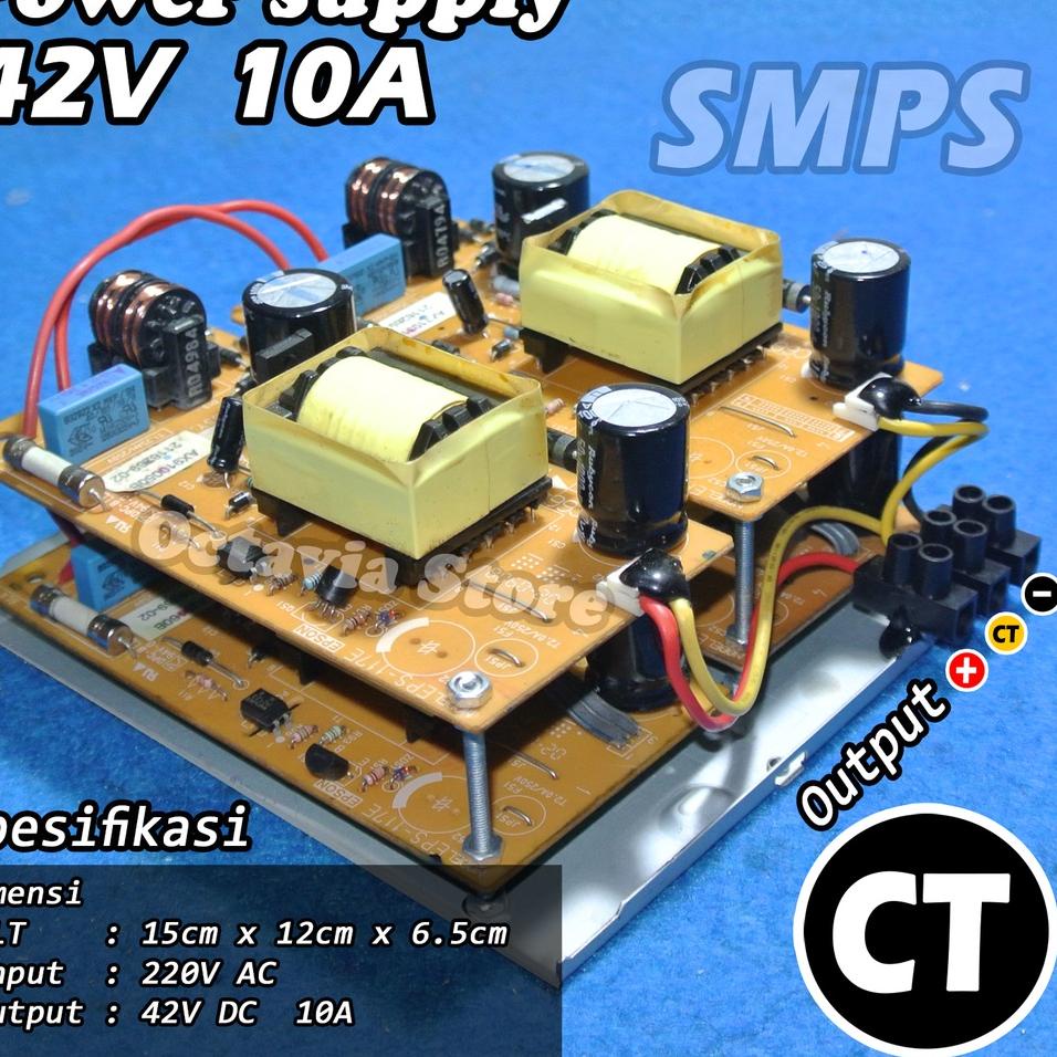 Serbuuuu.. Adaptor Power Supply SMPS 42V 10A CT