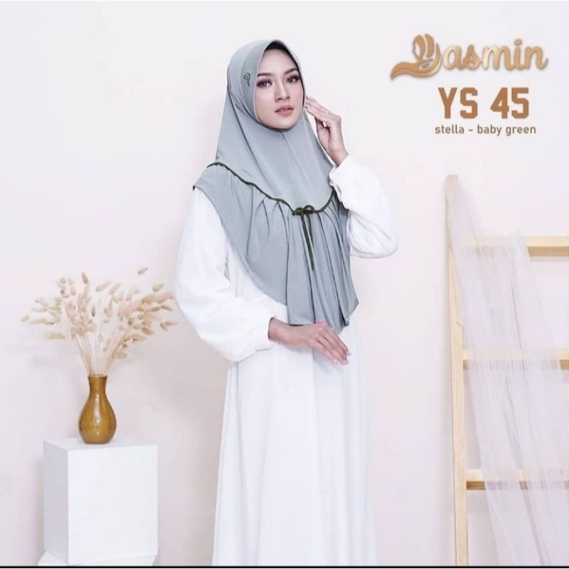 YASMIN HIJAB PREMIUM KODE YS 45 / JILBAB INSTAN PREMIUM / JILBAB ORIGINAL