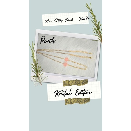 Konektor Masker 2 in 1/ Strap Masker 2 in 1/ Strap masker hijab/Konektor Masker/Strap Masker