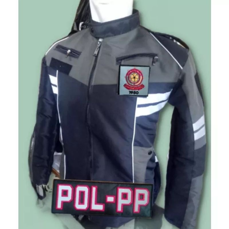 JAKET POL-PP | JAKET DINAS POL-PP BAHAN TASLAN ANTI AIR