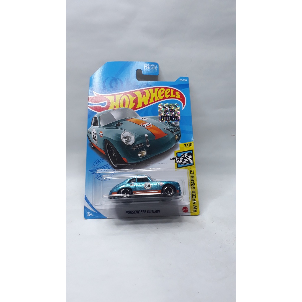Hotwheels hot super treasure hunt sth ths factory sealed 2021 fs2021 Porsche 356 outlaw gulf