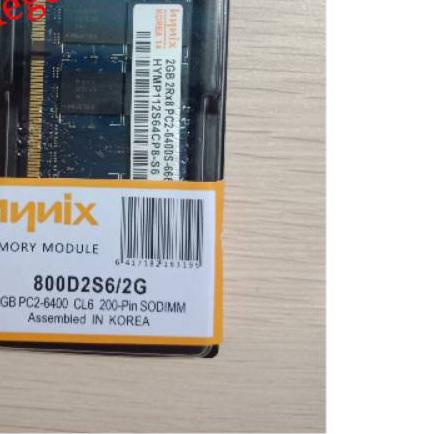 Hynix sodim ddr2 2gb pc6400