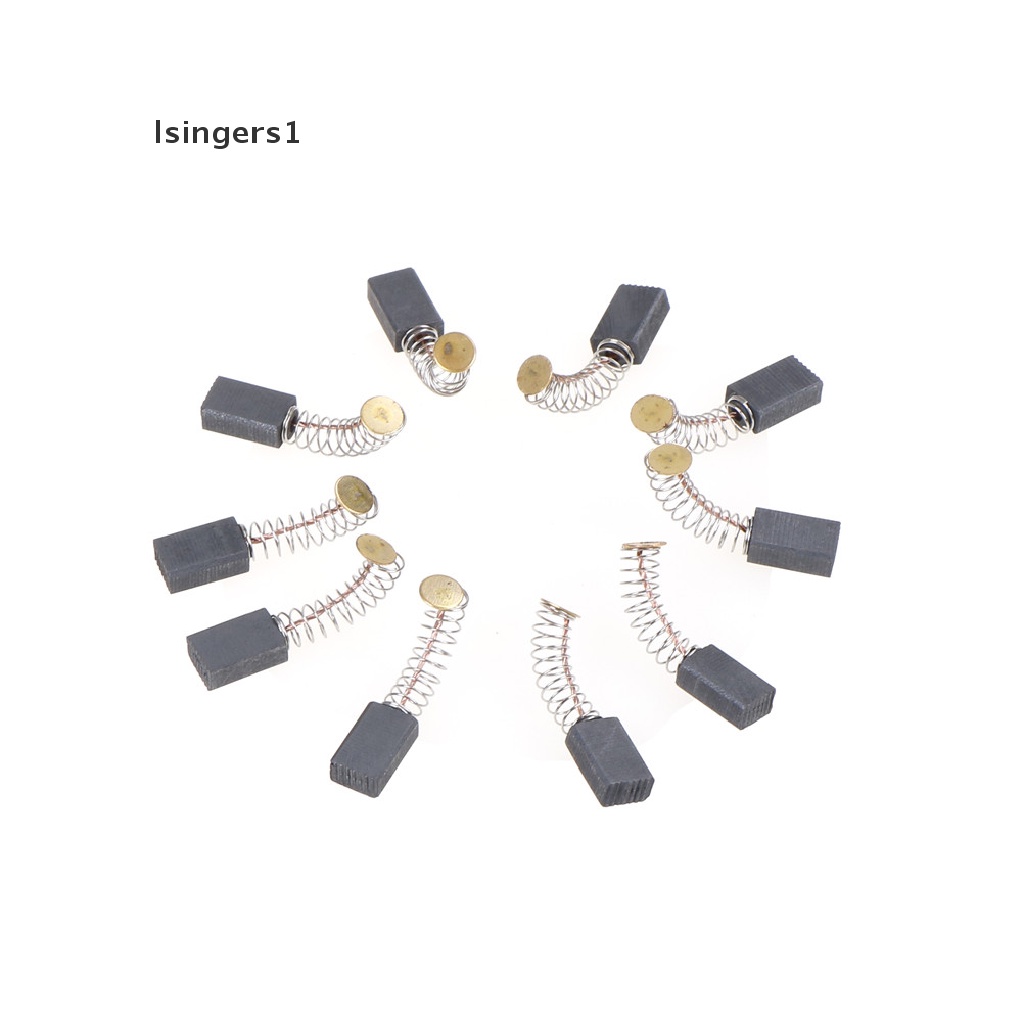 (lsingers1) 10pcs Sikat Karbon Power Tool Pengganti 13x8 x 5mm