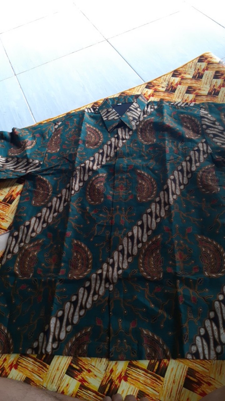 Paramarta Kemeja Batik Pria Full Furing Bahan Katun Halus Baturaden
