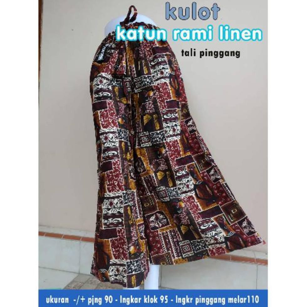 TERBARU Celana kulot motif etnik KULOT ETNIK