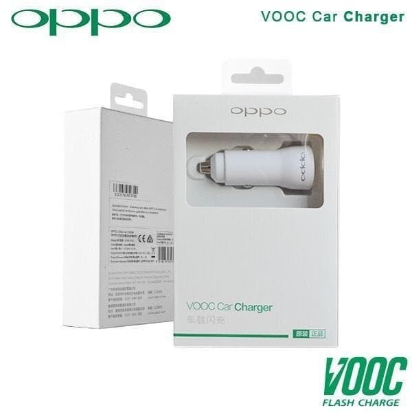 Car Charger OPPO Vooc Fast Charging/ Saver Mobil Vivo Car Adapter Quick Charger