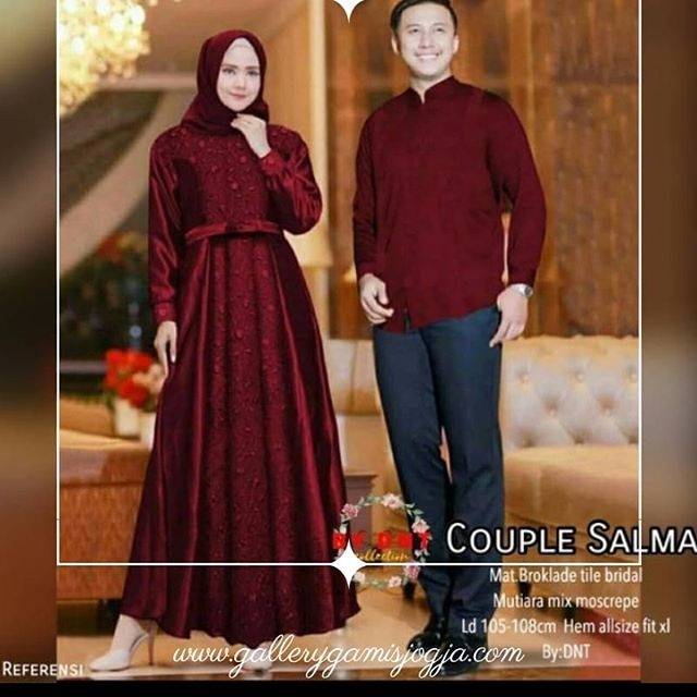 Couple salma ori by DNT collection gamis couple