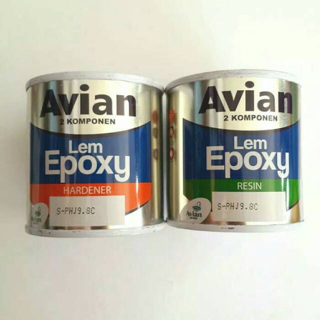 

Lem Epoxy Hardener dan Resin Avian Brands 170gram per kaleng / 340gram