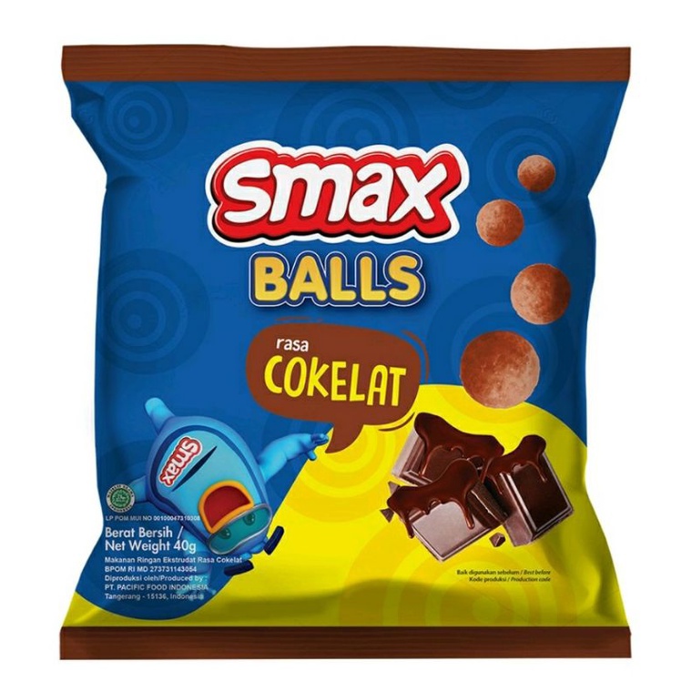 SMAX BALLS COKLAT 40 gram