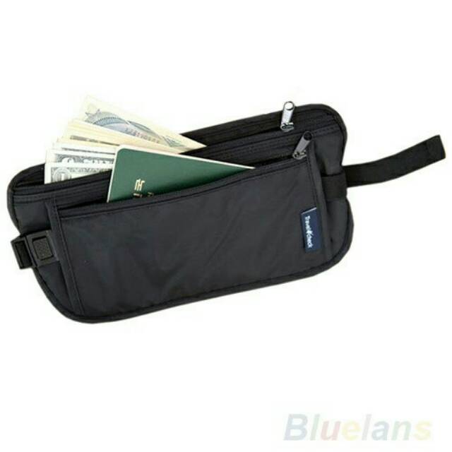 Travel check waist bag / tas piggang traveling