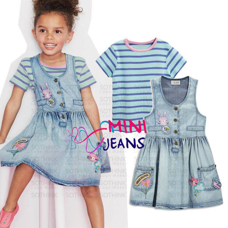 Terbaru Pakaian Anak - Baju Setelan Dress Anak Perempuan 2in1 (MJ 328) 2-7Thn
