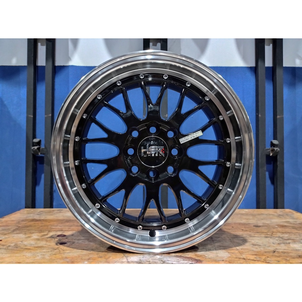 Velg Mobil Racing Ring 15 HSR OITA R15 Lebar 6,5 Baut 4 Bukan BBS Murah Kijang Ignis Mikro Xenia Bri