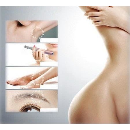 HOT PROMO HE018   Cnaier Micro Touch Hair lady Trimmer Alat cukur Bulu alis MF.