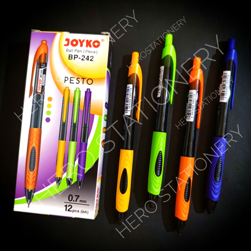 

Pen ballpen joyko pesto 0.7 mm BP-242 . 12 unit