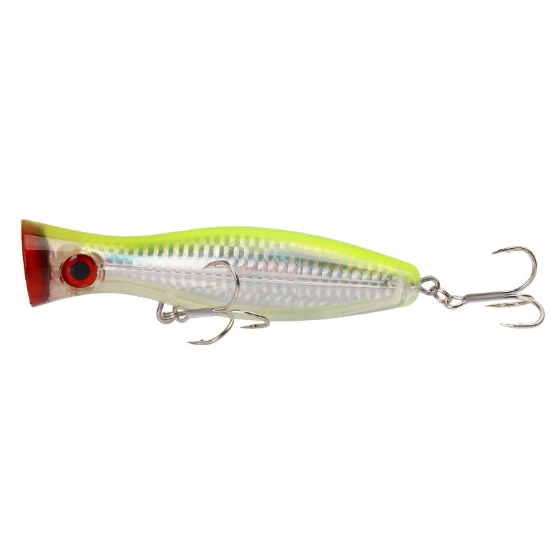 SYFishing 1Pcs Big Popper Fishing Lure 13cm 40g Swimbait Umpan Pancing Bass Wobbler Floating Bait Kail Ikan Tackle