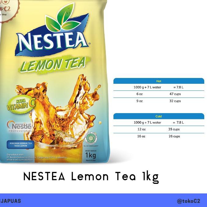 

BESTSELLER NESTEA Lemon Tea 1000gr Nestle Professional C8D9