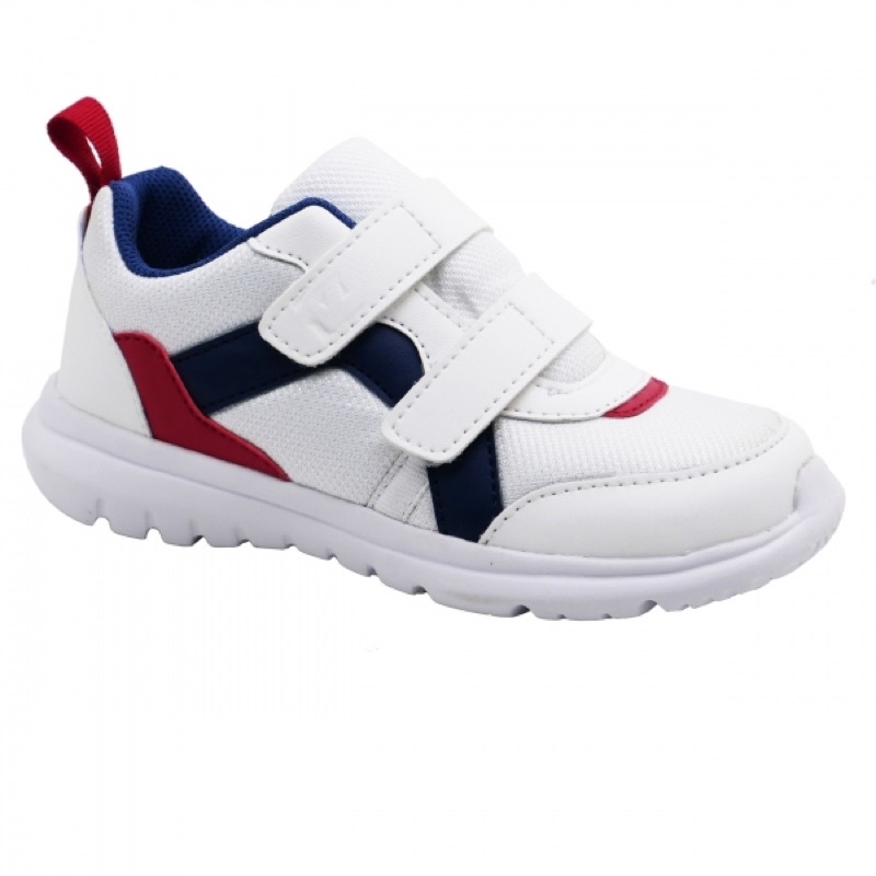 New sepatu Toezone Memphis white navy shoes size 35