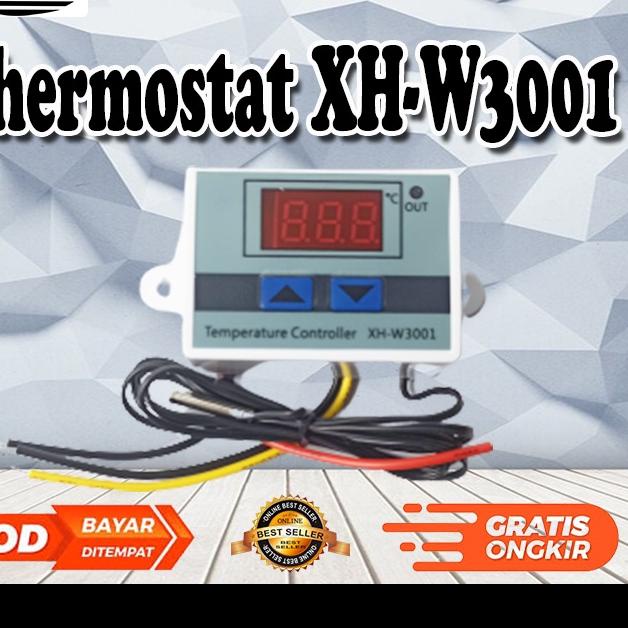 ➤ Thermostat Digital w3001 Termostat digital Mesin Tetas Telur penetas telur otomatis ➩