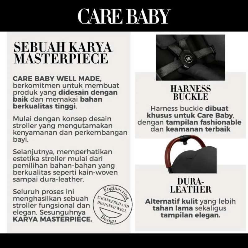 CARE BABY Stroller Letour Flex CBS 2001 / Kereta Dorong Bayi