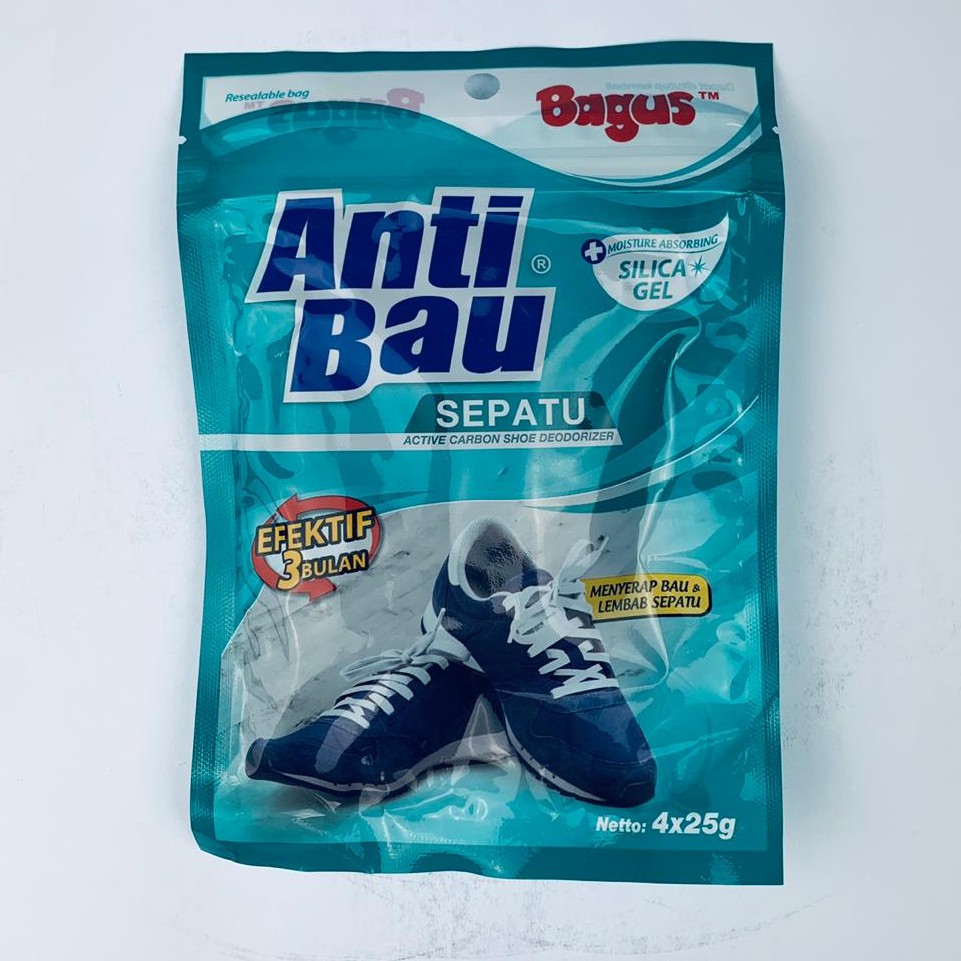 BAGUS ANTI BAU SEPATU 4X25gr / KAMPER SEPATU