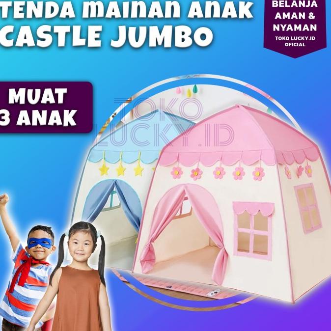 Tenda Mainan Anak Tent Playhouse Princess Castle Jumbo Murah