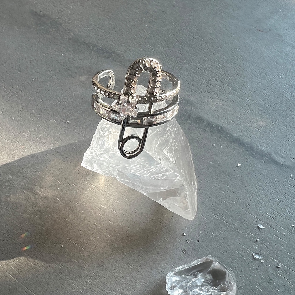 Cincin Zircon Mewah Ringan Untuk Wanita