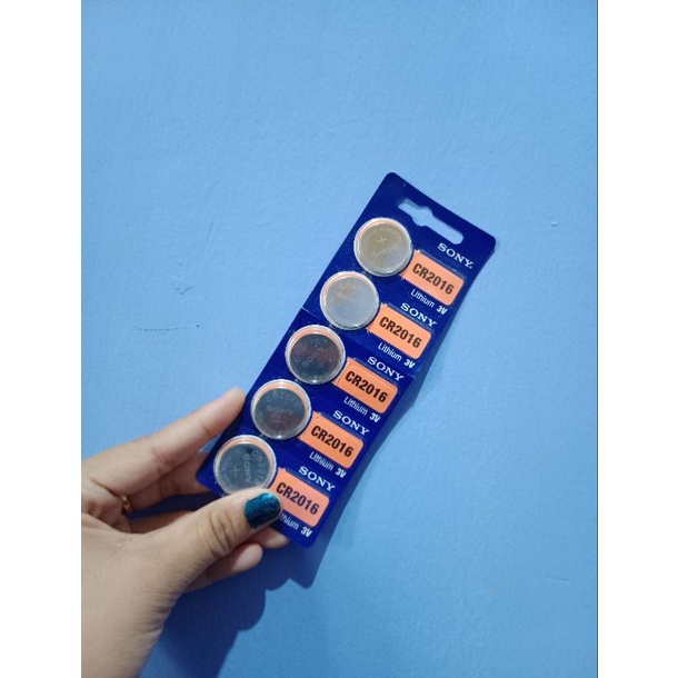 Baterai SONY CR2016 Baterai Jam Baterai Kalkulator / SONY CR2016/ Batrai SONY CR2016