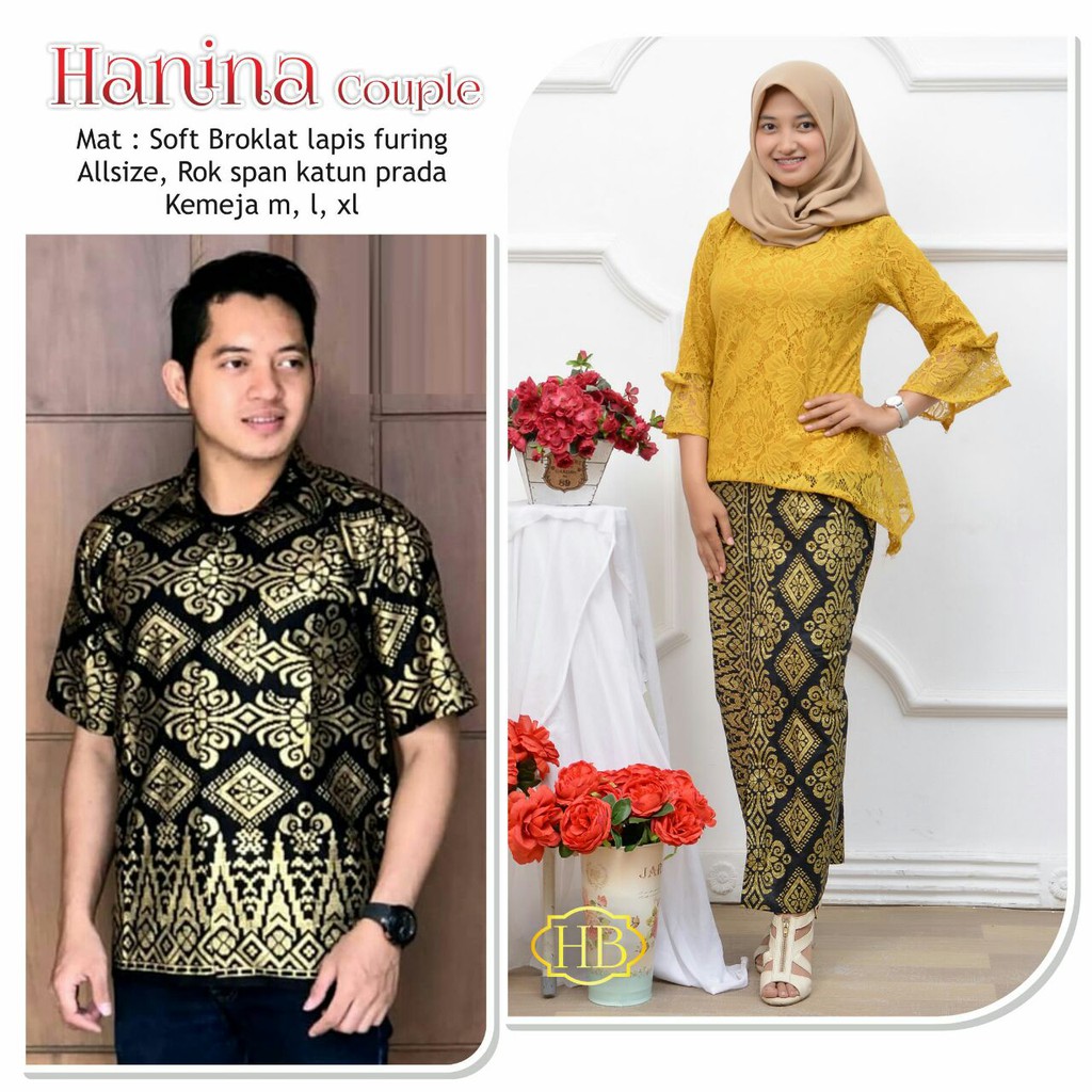 GROSIR BATIK HANINA COUPLE