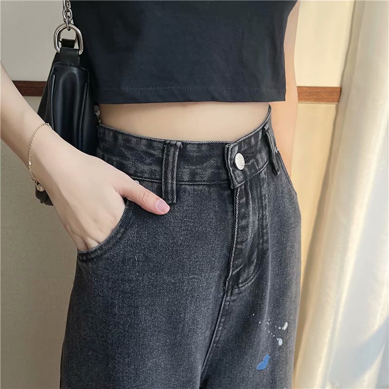 celana jeans wanita / celana jeans model terbaru / celana hitam sulaman