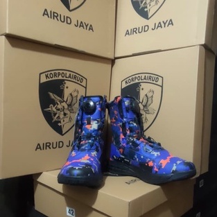 Sepatu pdl loreng airud - polair - loreng polairud