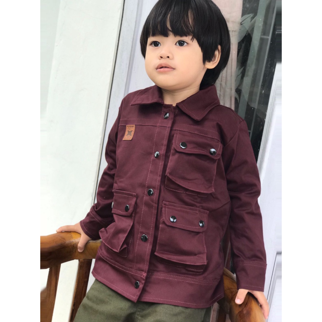 JAKET PARKA ANAK HIGH PREMIUM UMUR 2-6 TAHUN / FASHION ANAK / JAKET KEREN TERBARU