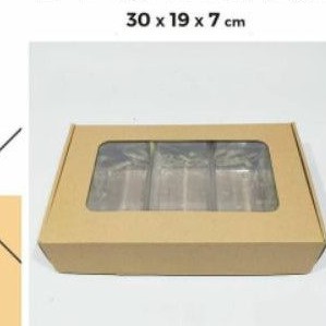 

FRONTLOCK WINDOW MIKA/TUTUP POLOS 30x19x7 (PER PCS)