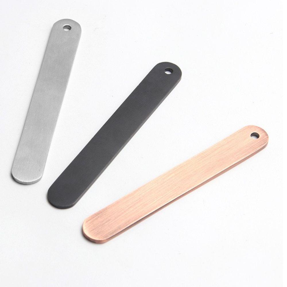 AUGUSTINA Agustina Nail Art Buffer Files Stainless Steel Tahan Lama Perawatan Kuku Salon Kuku Gerinda Manicuring Tools