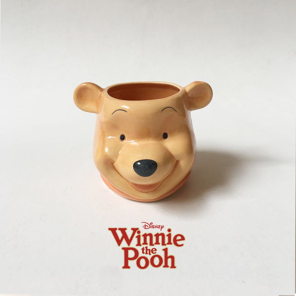 (DISNEY) winnie the pooh head mug/ cangkir/ gelas Pooh Mug Kepala