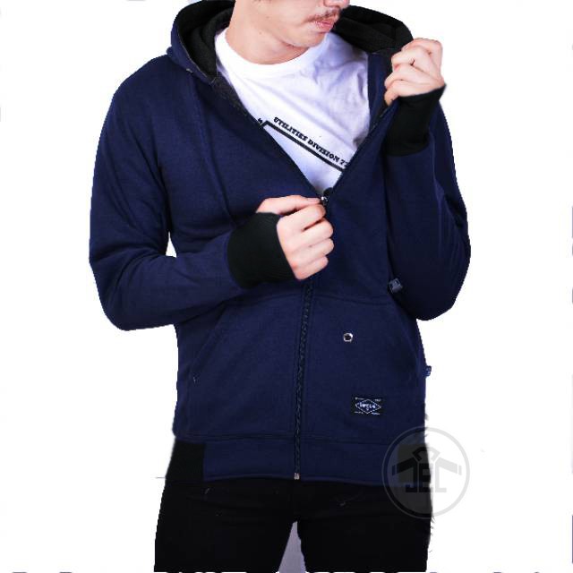 JEC BIG Size XXL Sweater Zipper Polos ROUNDHAND Hoodie Full Premium | Jaket | Switer | Jumbo