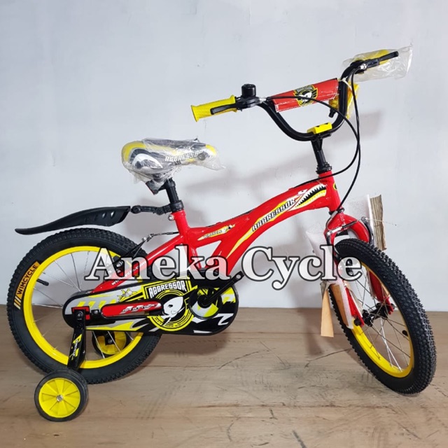 Sepeda Anak BMX Wimcycle 16 Sepeda Anak Roda Empat Wimcycle Agressor Sepeda Wimcycle Cowok