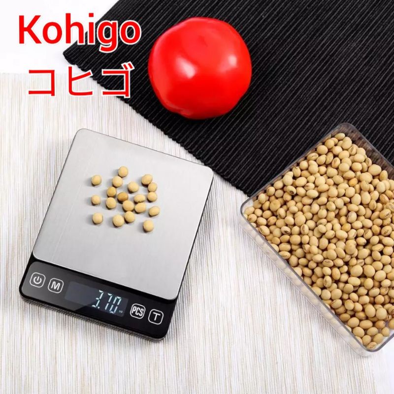 Timbangan Dapur Digital | Coffee Scale | Timbangan Kue Kopi 3kg/0.1g