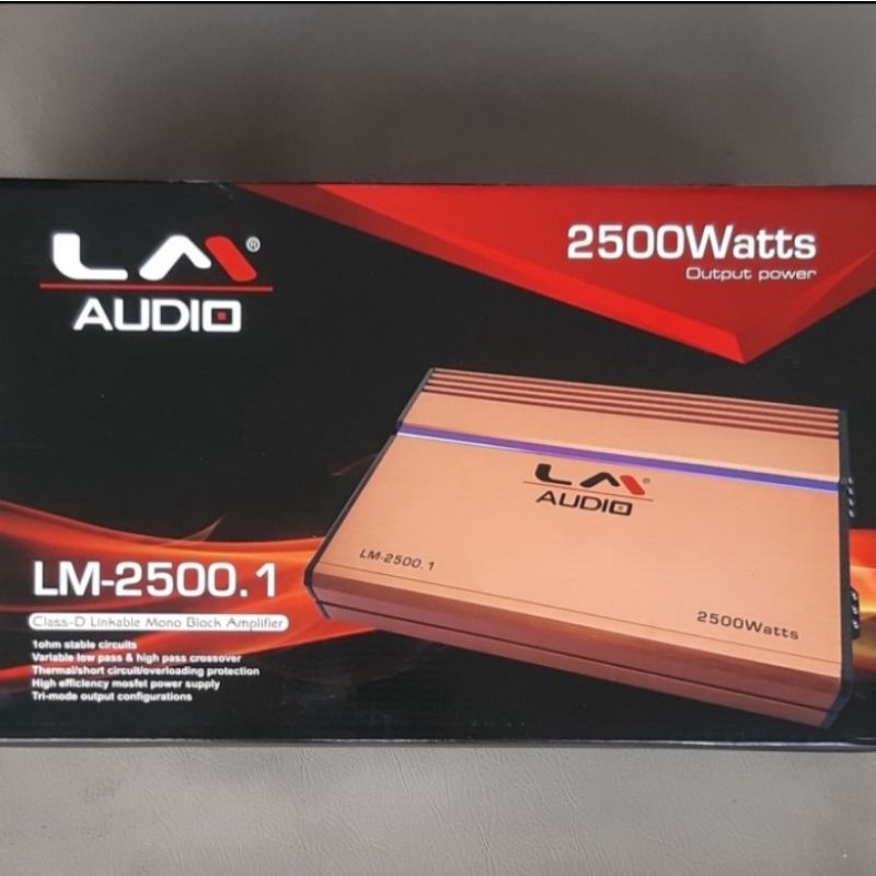 power monoblok LM 2500.1