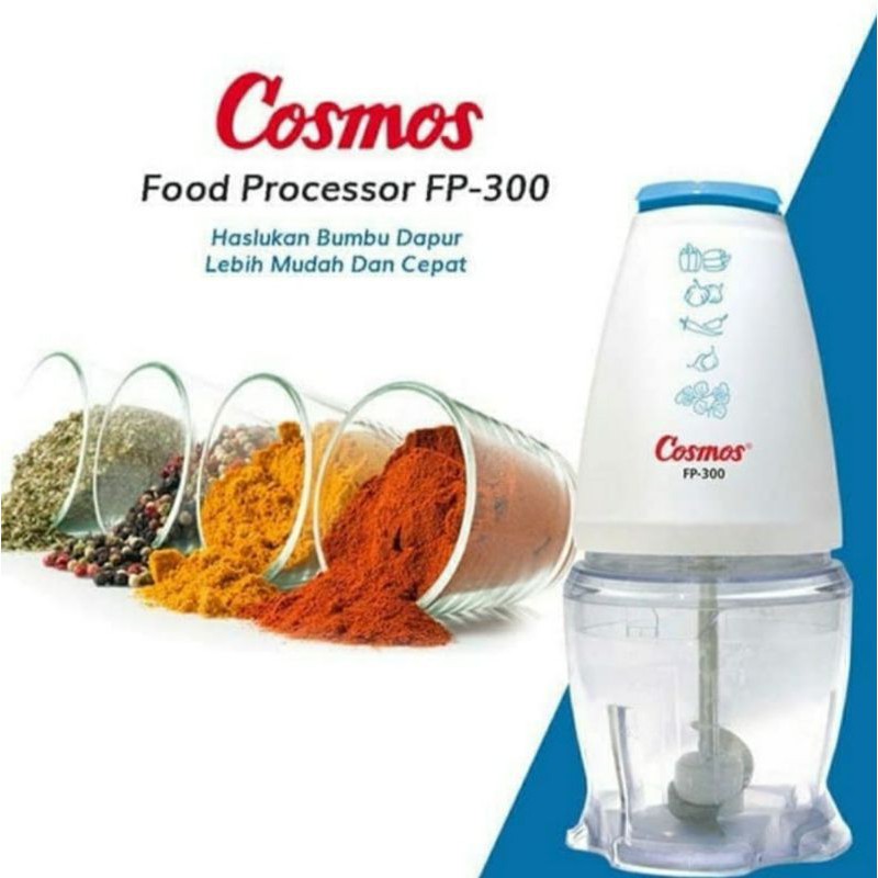 Food Processor Cosmos FP 300 Chopper Cosmos 300 Penggiling Penghalus Bumbu Blender Bumbu