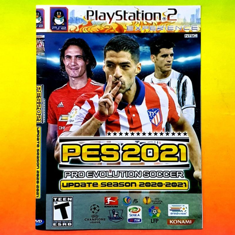 PLAYSTATION 2 KASET GAME - PRO EVOLUTION SOCCER 2021 SEPAK BOLA TERBARU